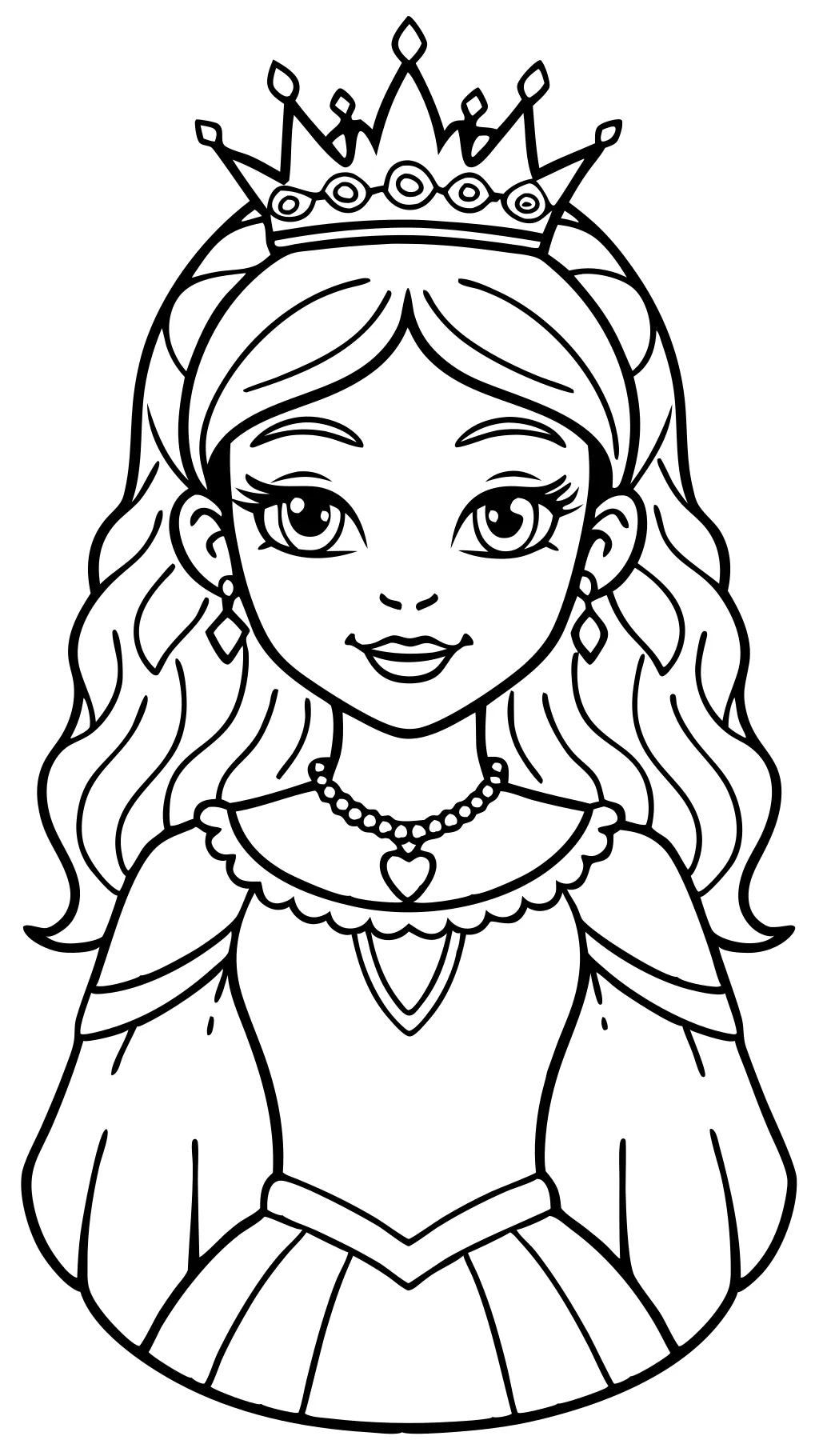 coloriages princesses pdf